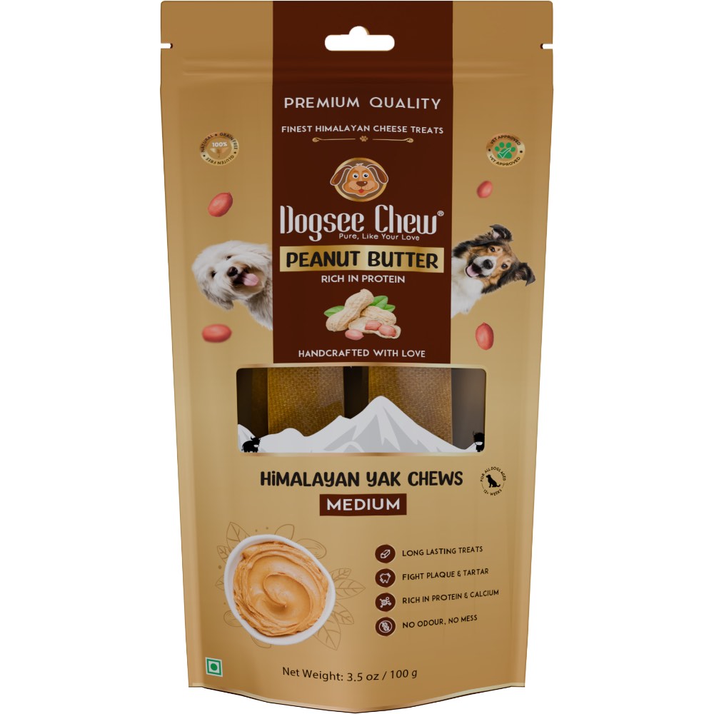 44% OFF: Dogsee Himalayan Yak Chew Dog Treats 100g