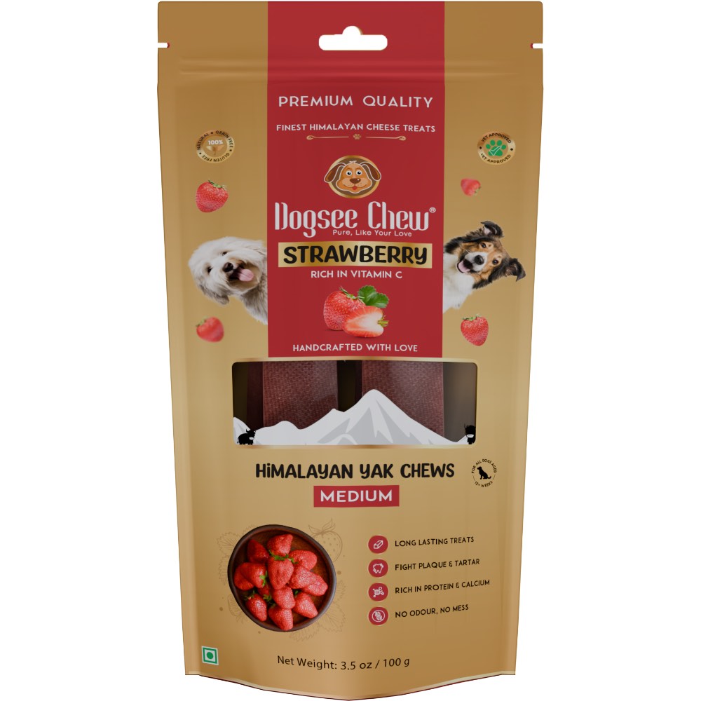 44% OFF: Dogsee Himalayan Yak Chew Dog Treats 100g