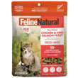 Feline Natural Chicken & Salmon Feast Freeze Dried Raw Cat Food