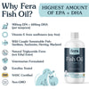 Fera Pet Organics Fish Oil + Vitamin E Supplement For Cats & Dogs