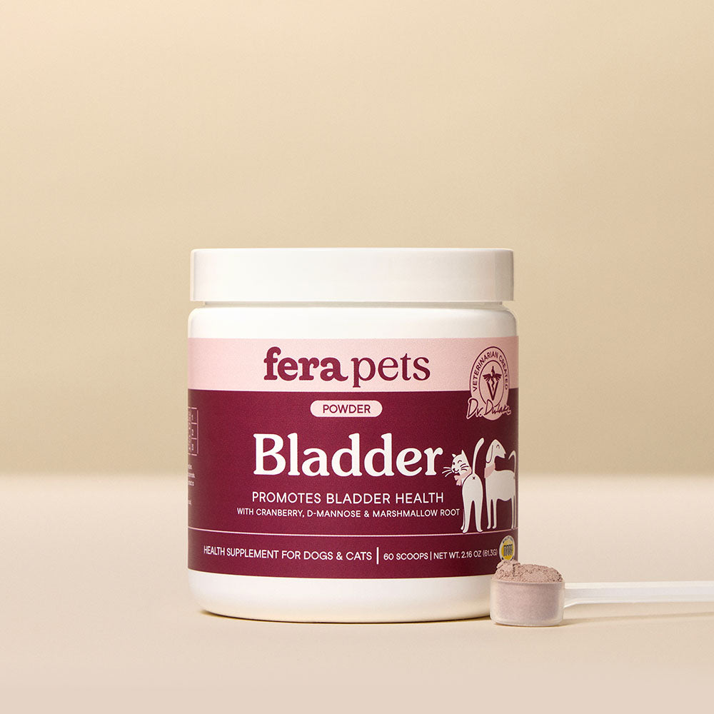 Fera Pets Bladder Support Supplement Powder For Cats & Dogs 2.16oz