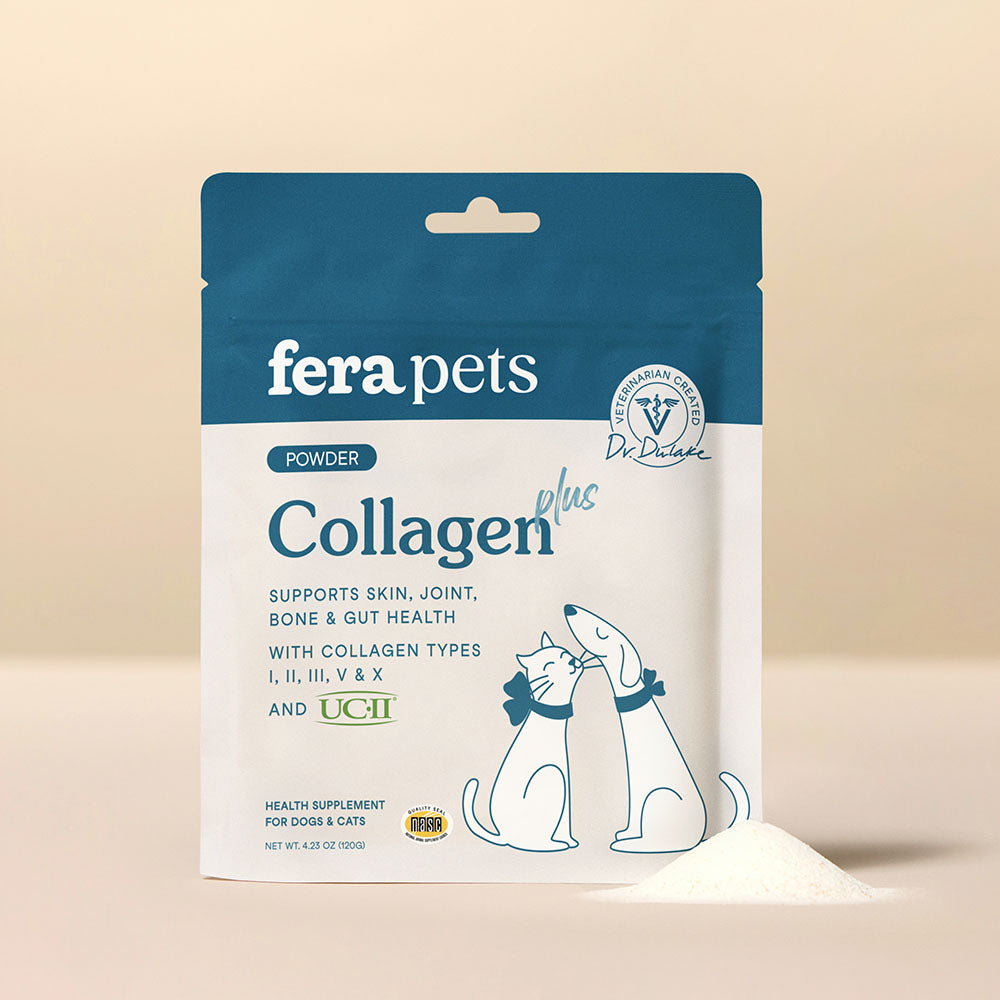 Fera Pets Collagen Plus Supplement Powder For Cats & Dogs 4.23oz