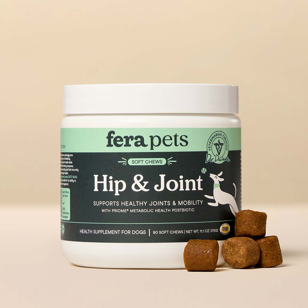 Fera Pets Hip + Joint Dog Supplement Chews 90ct