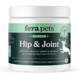 10% OFF + BUNDLE DEAL: Fera Pets Hip + Joint Dog Supplement Chews 90ct - Kohepets