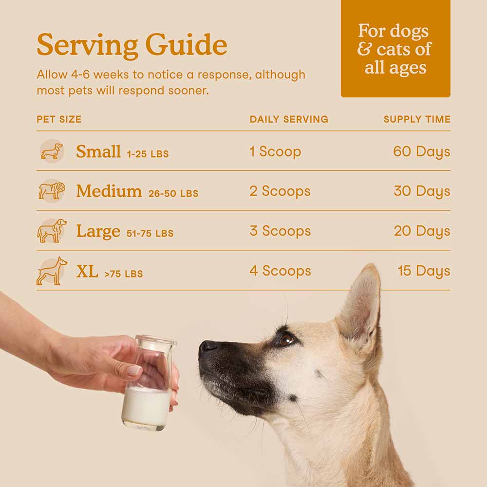 Fera Pets Immune Goat Milk Supplement Powder For Cats & Dogs 6.34oz