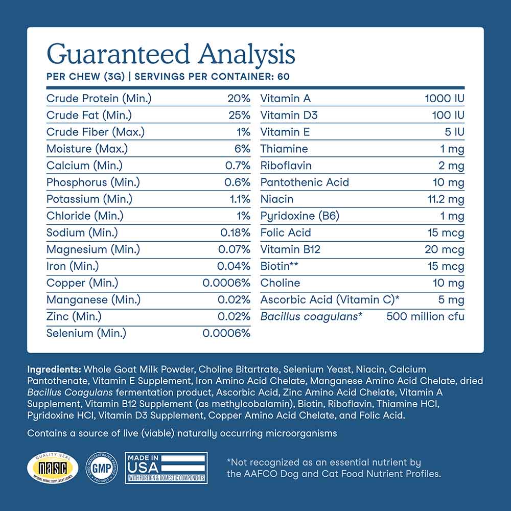 10% OFF + BUNDLE DEAL: Fera Pets Multivitamin Goat Milk Supplement Powder For Cats & Dogs 6.34oz - Kohepets