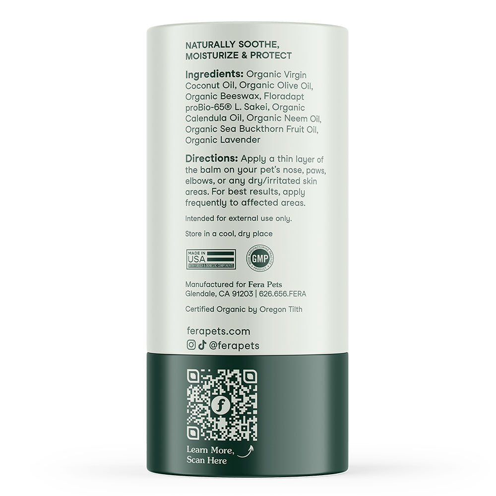 Fera Pets PawBiome Pet Balm For Cats & Dogs 2oz