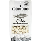 25% OFF: Food For The Good Codfish Cubes Grain-Free Freeze-Dried Treats For Cats & Dogs 50g