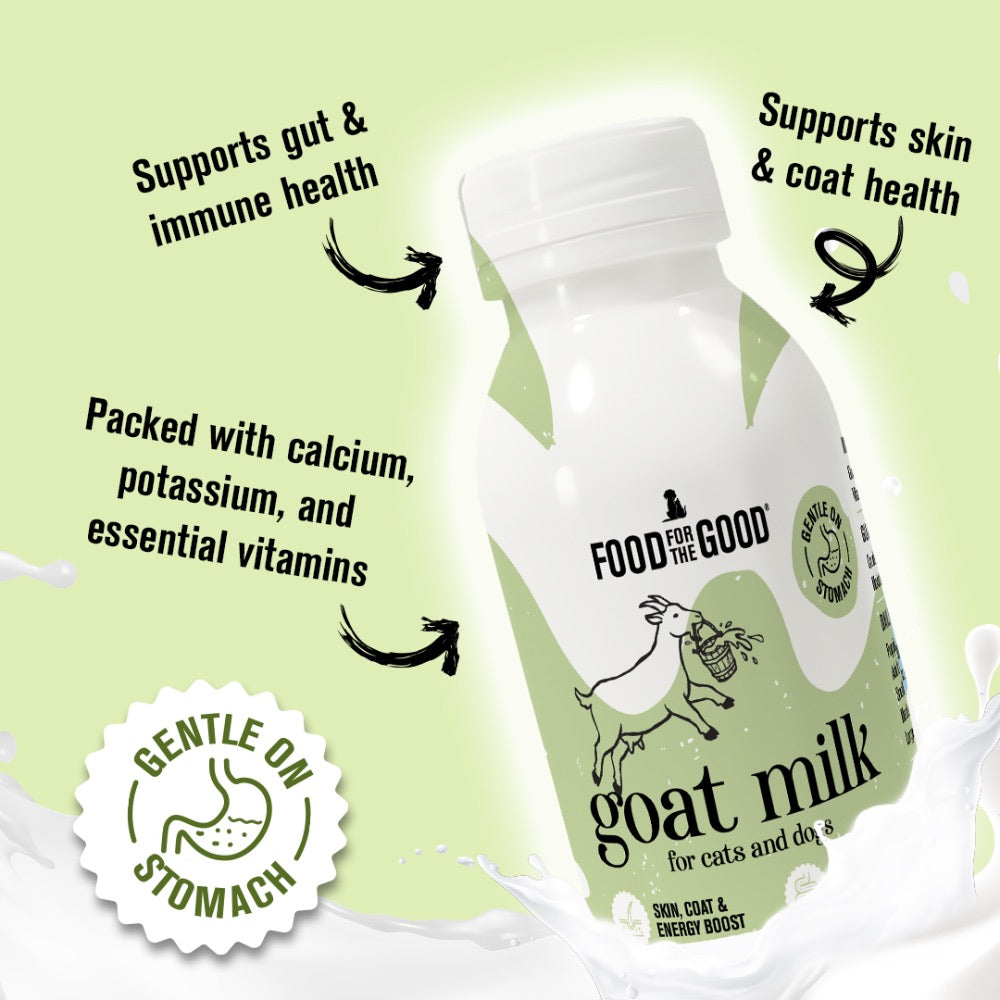 Food For The Good Cow & Goat Milk for Cats & Dogs 200ml