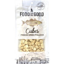 25% OFF: Food For The Good Pollock Cubes Grain-Free Freeze-Dried Treats For Cats & Dogs 50g