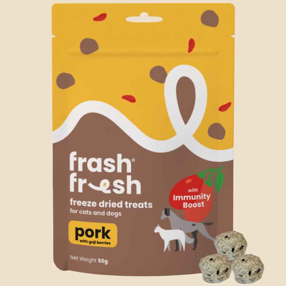 20% OFF: frashfresh Immunity Boost Freeze Dried Treats For Cats & Dogs 50g