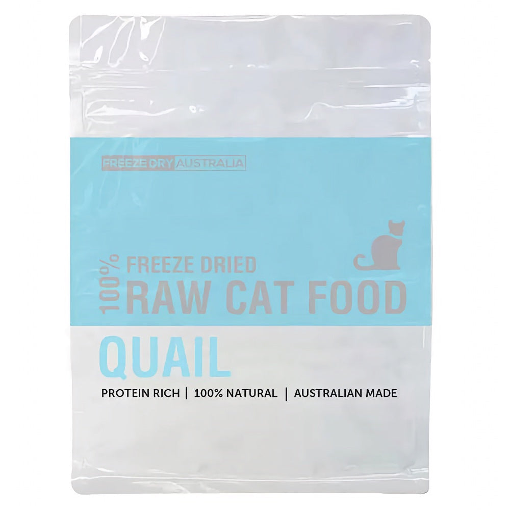 Freeze Dry Australia 100% Freeze-Dried Quail Cat Food 250g - Kohepets