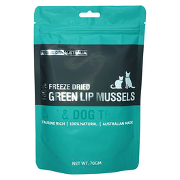 Freeze Dry Australia Green Lip Mussels Cat & Dog Treats 70g