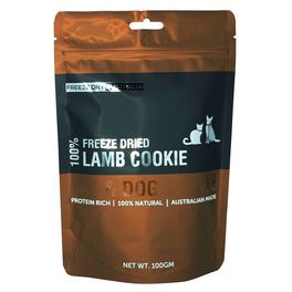 Freeze Dry Australia Lamb Cookie Cat & Dog Treats 100g