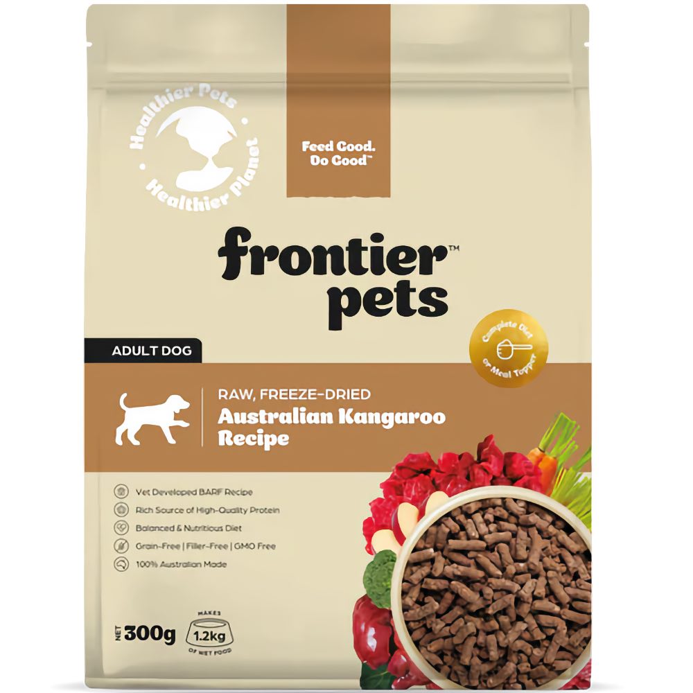 Frontier Pets Kangaroo Freeze Dried Dog Food
