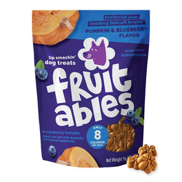 $4 OFF: Fruitables Pumpkin & Blueberry Dog Treats 7oz