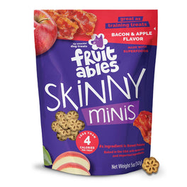 $4 OFF: Fruitables Skinny Minis Apple Bacon Chewy Dog Treats 5oz