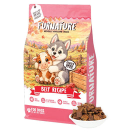 Furnature Beef Natural Wholesome Gently Dried Dog Treats 200g