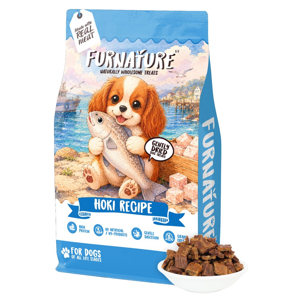 Furnature Hoki Natural Wholesome Gently Dried Dog Treats 200g