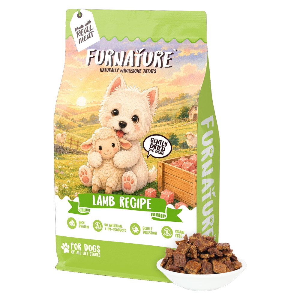 Furnature Lamb Natural Wholesome Gently Dried Dog Treats 200g