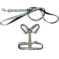 FuzzYard Cat Harness & Leash Walking Set (Cheesy Hearts)