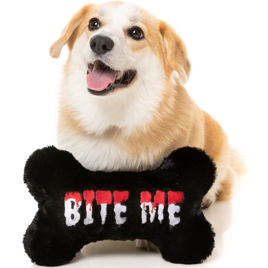 $3 OFF: FuzzYard Halloween Bite Me Bone Plush Dog Toy