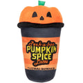 15% OFF: FuzzYard Halloween Peek-A-Boo Pumpkin Spice Latte Plush Dog Toy