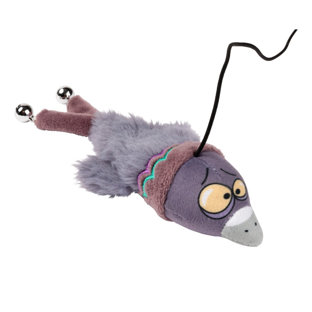 FuzzYard Peace Out Pigeon Stick Cat Toy