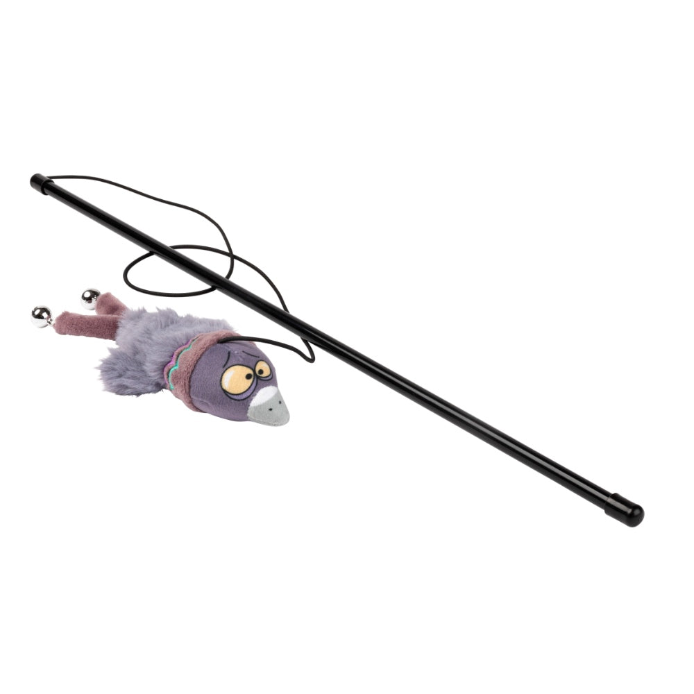 FuzzYard Peace Out Pigeon Stick Cat Toy
