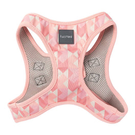 FuzzYard Pink Lemonade Step-In Dog Harness