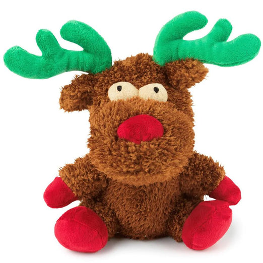 15% OFF: FuzzYard Rocky The Christmas Reindeer Plush Dog Toy (Small)