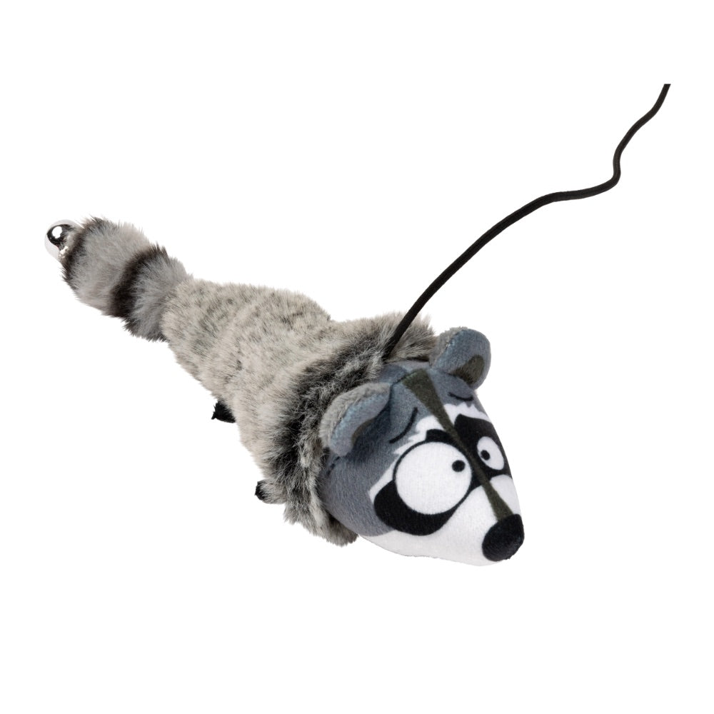 FuzzYard Run Along Raccoon Stick Cat Toy