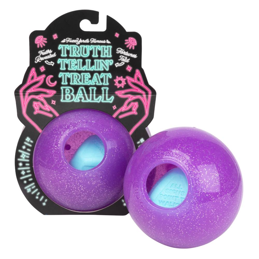 FuzzYard Truth Tellin' Interactive Treat Ball Dog Toy