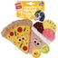 KOHE-VERSARY 10% OFF: GiGwi Foody Friendz Interactive Plush Dog Toy (Pizza & Ice Cream)