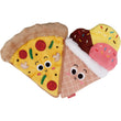 KOHE-VERSARY 10% OFF: GiGwi Foody Friendz Interactive Plush Dog Toy (Pizza & Ice Cream)