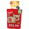 GiGwi Foody Friendz Interactive Plush Dog Toy (Pork Snack Bag)