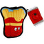 KOHE-VERSARY 10% OFF: GiGwi Foody Friendz Tough Plush Dog Toy (French Fries With Ketchup)