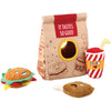 GiGwi Hide N' Seek Interactive Plush Dog Toy (Fast Food Bag)