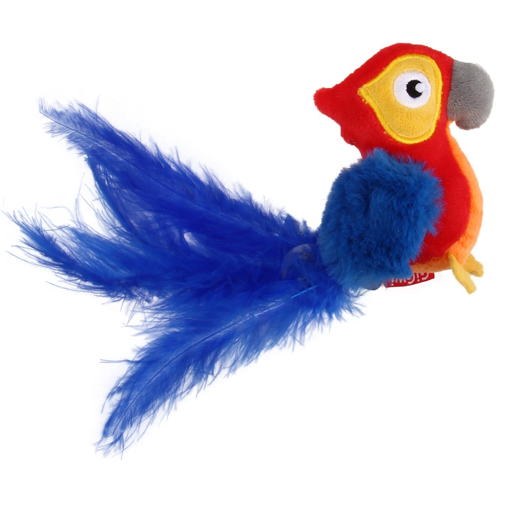 KOHE-VERSARY 10% OFF: GiGwi Melody Chaser Motion Activated Cat Toy (Parrot)