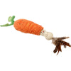 GiGwi Meow Than 1 Catnip Plush Cat Toy (Carrot With Rabbit)
