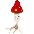 KOHE-VERSARY 10% OFF: GiGwi Meow Than 1 Catnip Plush Cat Toy (Mushroom Cap With Stem)