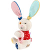 GiGwi Plush Friendz Crinkly TPR Ring Dog Toy (Rabbit)