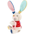 KOHE-VERSARY 10% OFF: GiGwi Plush Friendz Crinkly TPR Ring Dog Toy (Rabbit)