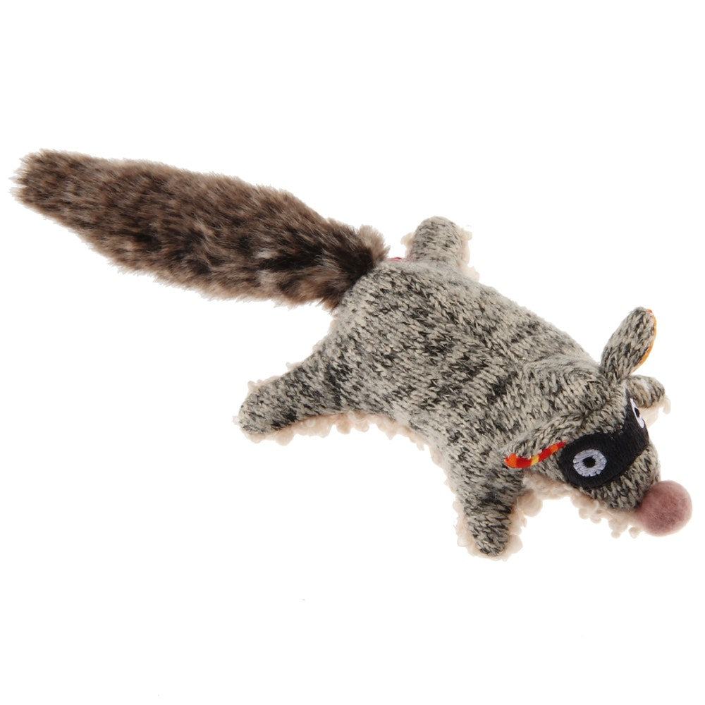 KOHE-VERSARY 10% OFF: GiGwi Plush Friendz Dog Toy (Racoon)