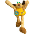 KOHE-VERSARY 10% OFF: GiGwi Plush Friendz Long Dog Toy (Pineapple Dog)