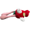 GiGwi Plush Friendz Long Dog Toy (Strawberry Rabbit)