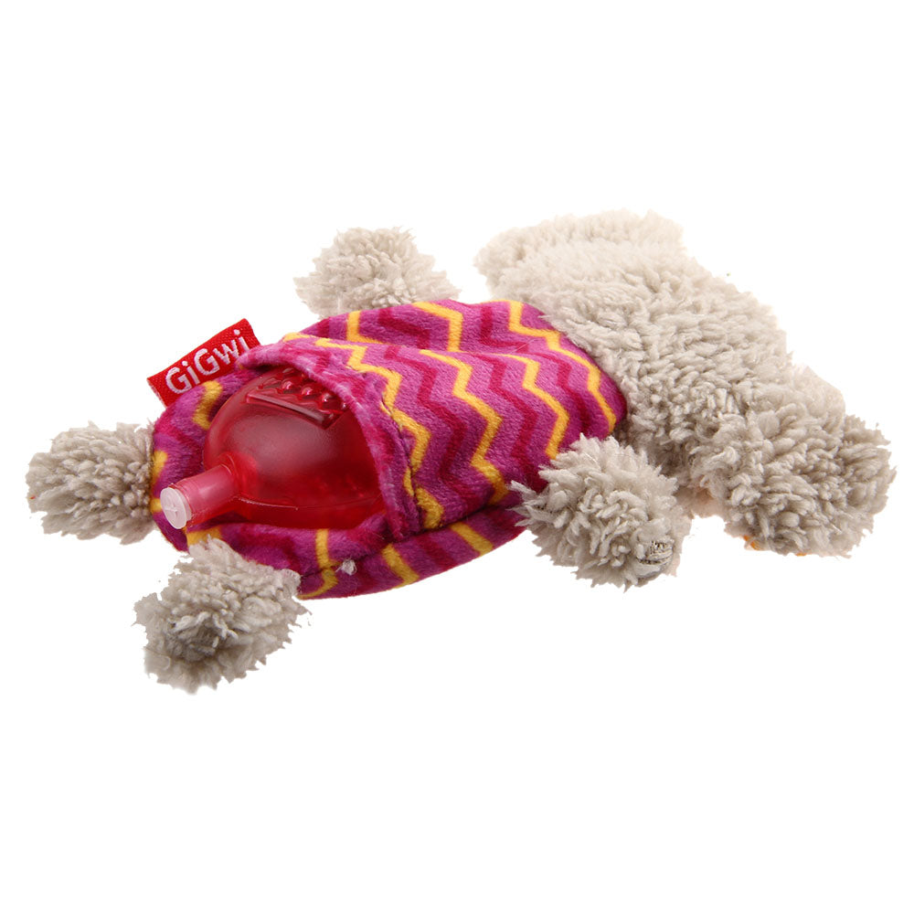 GiGwi Plush Friendz With Refillable Squeaker Dog Toy (Elephant) - Kohepets