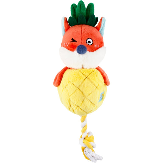 GiGwi Pull Me Out Interactive Plush Dog Toy (Fox) | Kohepets
