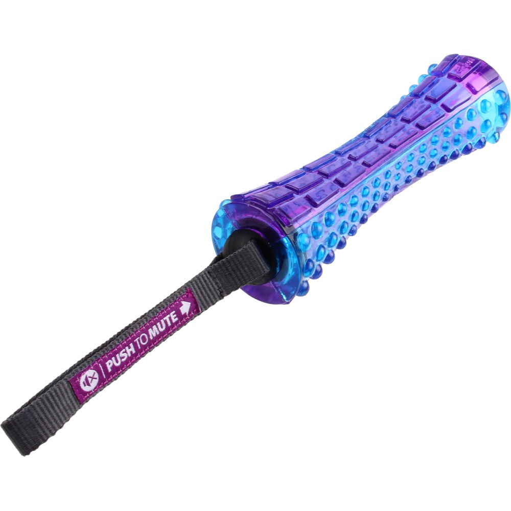 GiGwi Push To Mute Johnny Stick Dog Toy (Purple/Blue) - Kohepets
