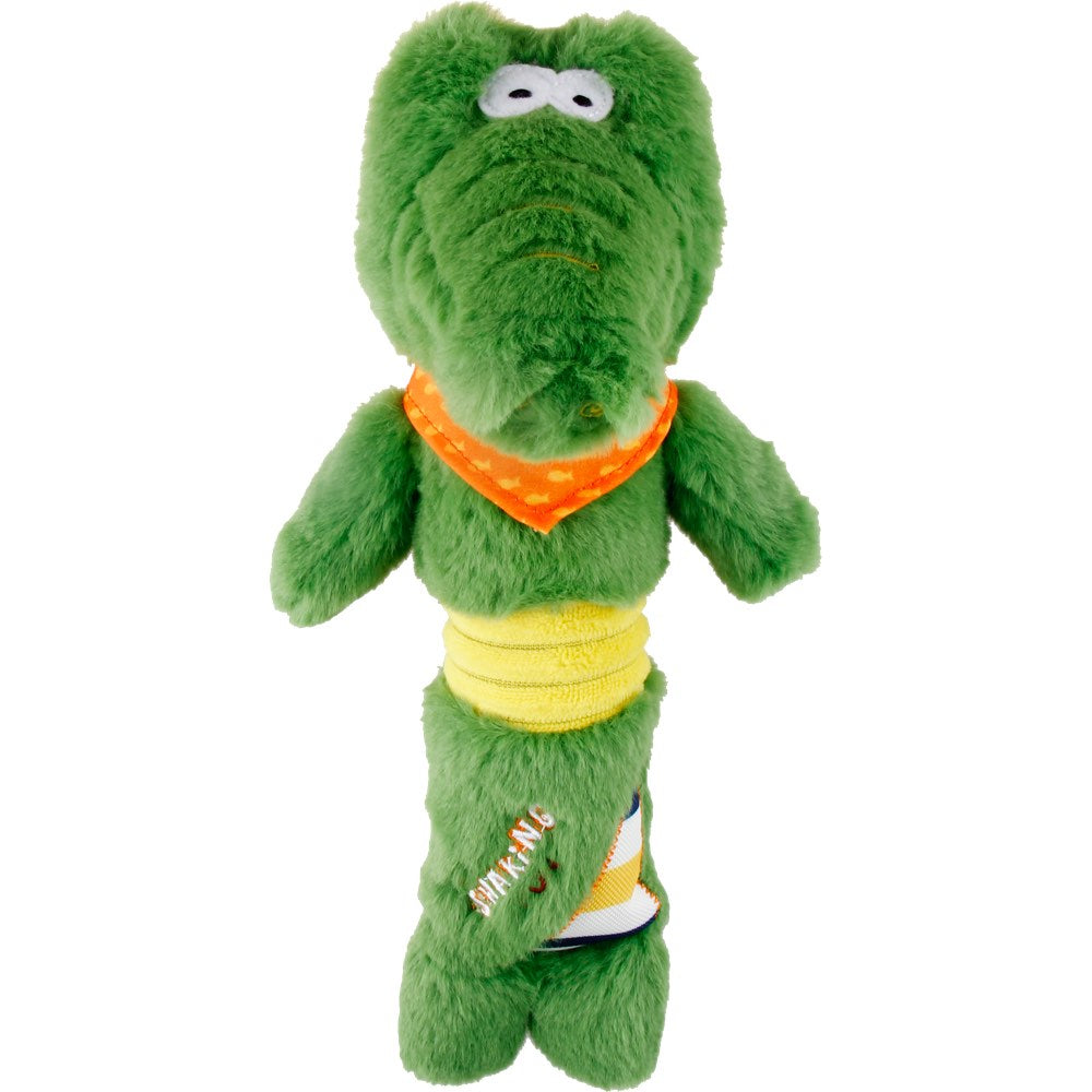 KOHE-VERSARY 10% OFF: GiGwi Shaking Fun Plush Dog Toy (Crocodile)
